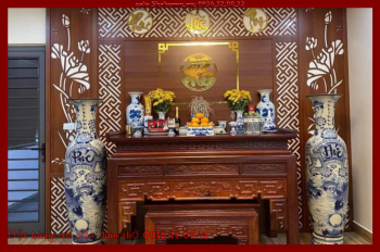 Bàn Thờ Gia Tiên Đục Như Ý